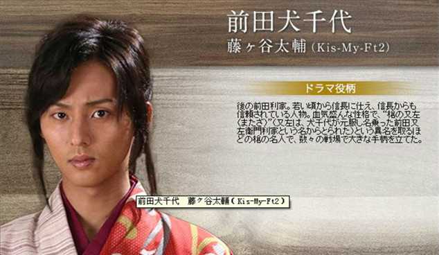 信长协奏曲(真人版)日剧犬千代(前田利家)