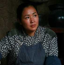 鲜花盛开的村庄赵葵花