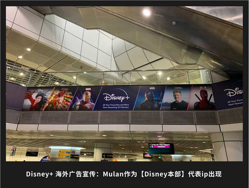 《《花木兰》作为【Disney本部】海外宣传唯一代表IP