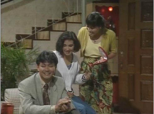 1990年ATV《楼下伊人》 顾冲和伊人