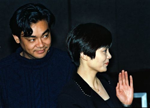 94年潘虹、刘青云于北京出席该影片宣传活动