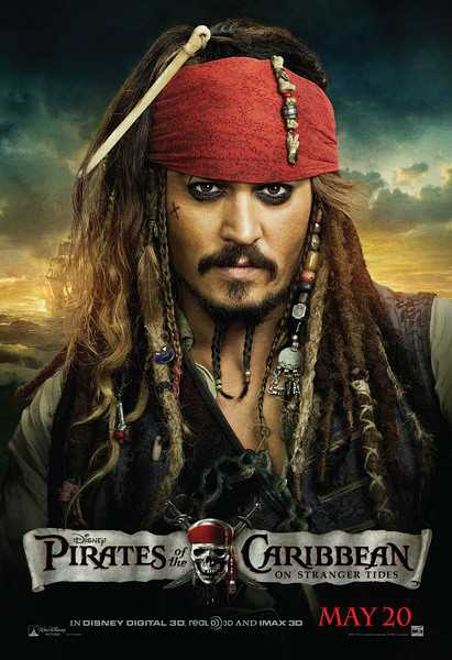 加勒比海盗：惊涛怪浪杰克·斯帕罗船长Captain Jack Sparrow