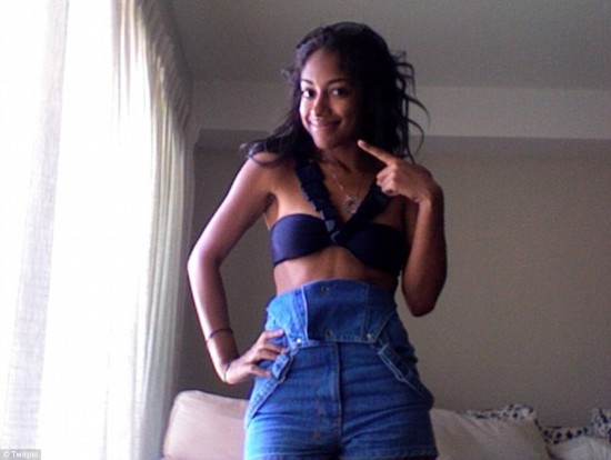 无名女孩黑人女患者