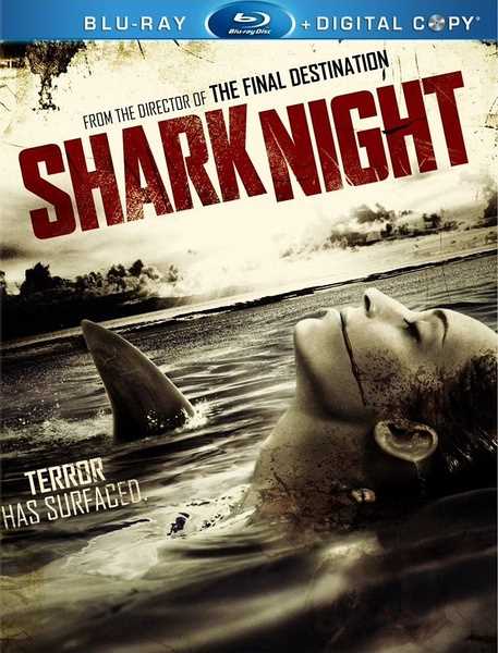 鲨鱼惊魂夜3D海报