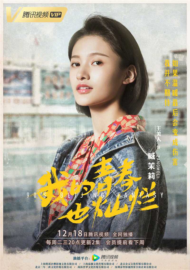 我的青春也灿烂臧茉莉的扮演者是王美人