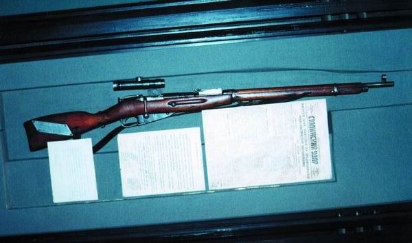 瓦希里·扎伊采夫使用的狙击步枪