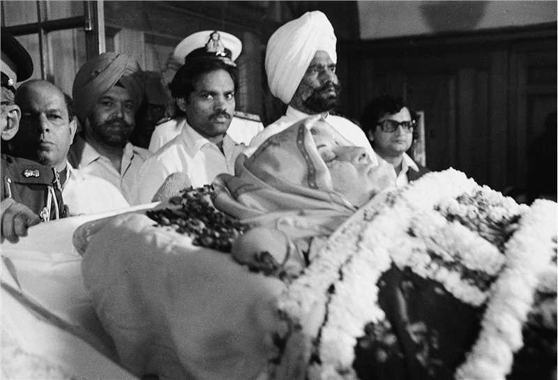 英迪拉·甘地的葬礼