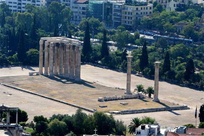 雅典宙斯奥林匹欧斯神庙