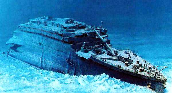 泰坦尼克号残骸画作（Ken Marschall）