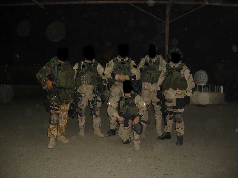 罕见SAS合影，摄于2003森蟒行动前后