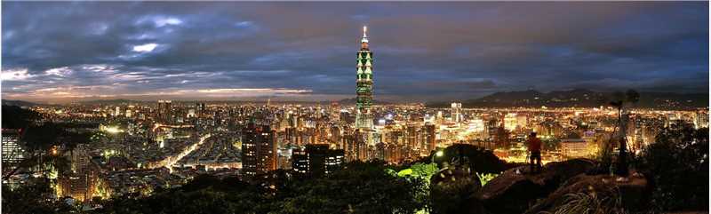 台湾台北市夜景（2005年）