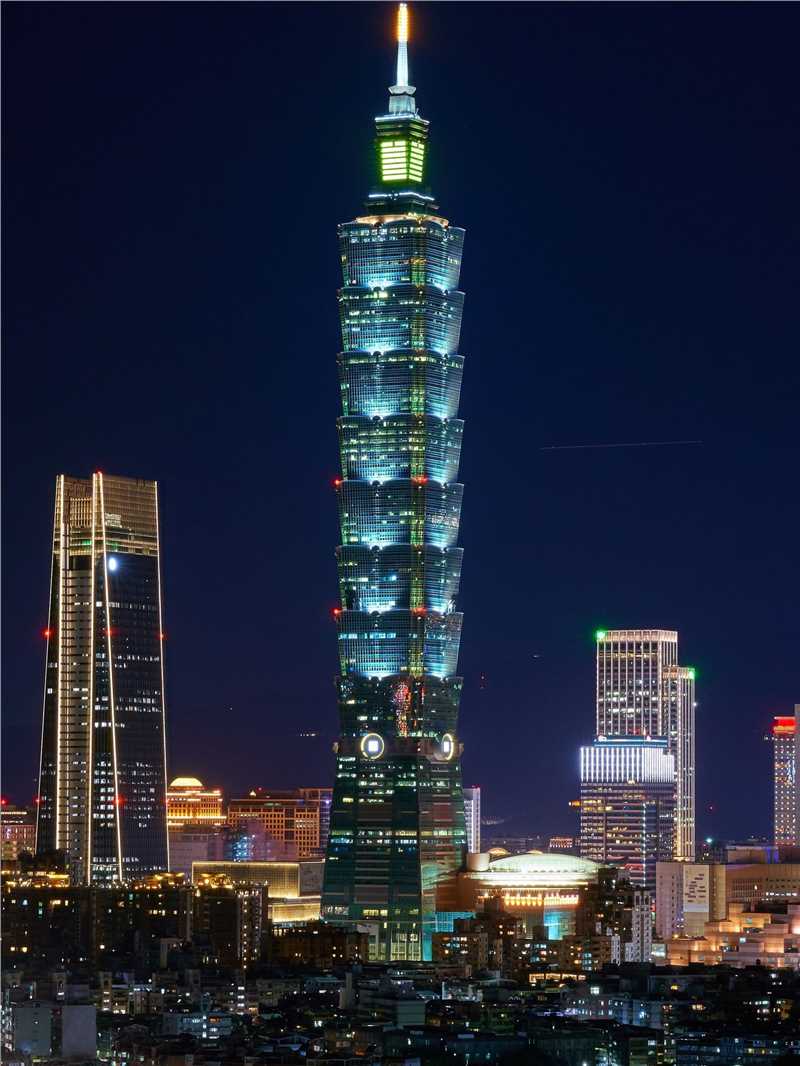 台湾省第一高楼：台北101