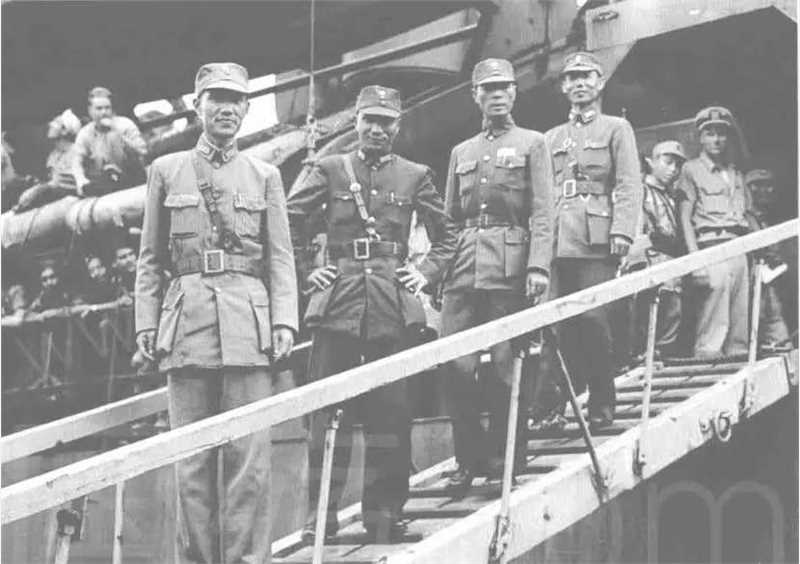 国民革命军陆军第七十军在基隆港登陆