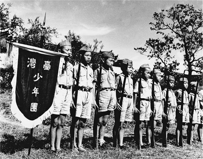台湾义勇队少年团投身中国人民抗日战争