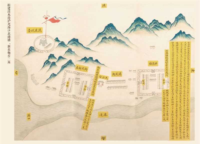 1812年，闽浙总督汪志伊等在奏折中请示在台湾新建炮台