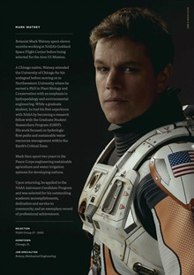 火星救援马克·沃特尼的扮演者是马特·达蒙